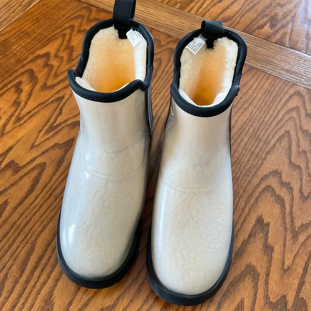 Time & Tru Faux Sherpa Lined -5 Degree Boots, Women’s Sz 6